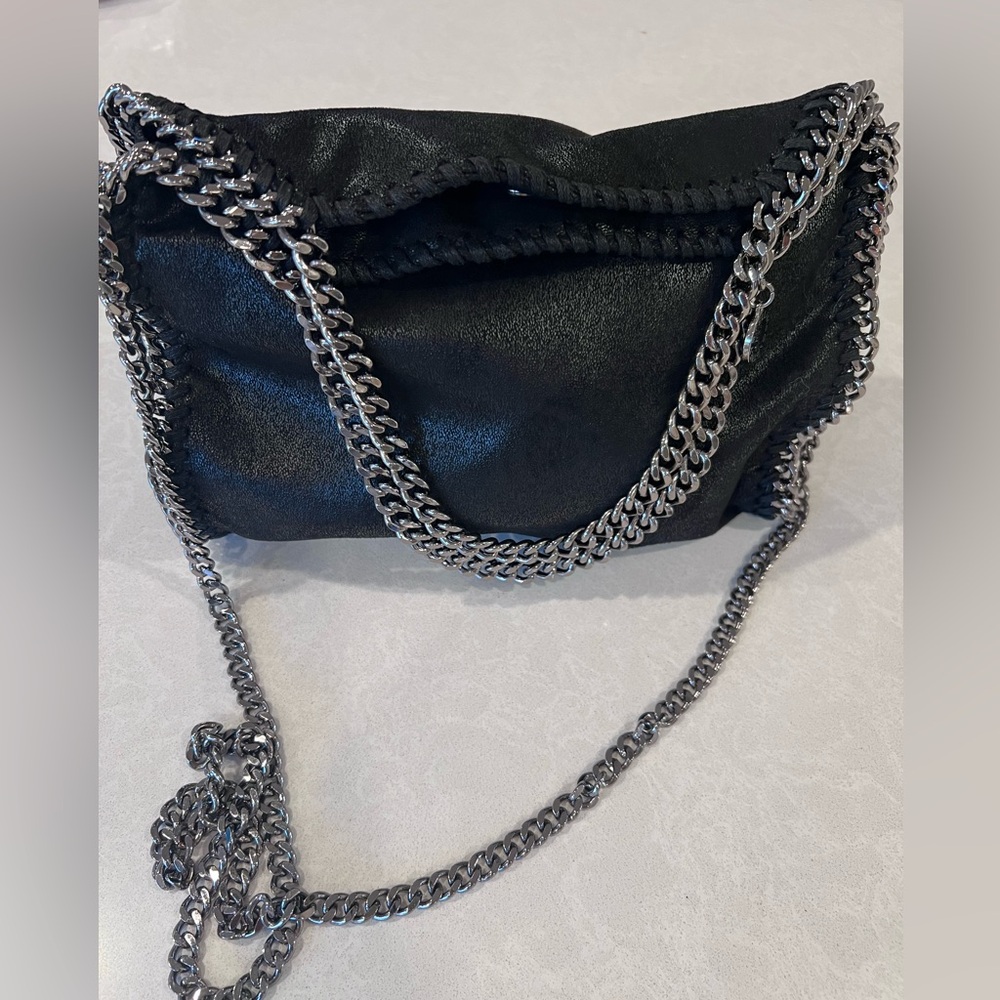 Stella McCartney 🌟SOLD 🌟vegan suede small satchel . Authentic